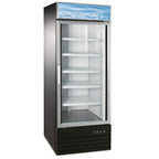 Thumbnail image #1 for USR Brands Coldline D30-B One-Section Glass Door Freezer Merchandiser, 23 cu. ft., Black, Bottom-Mounted Refrigeration