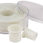Thumbnail image #2 for JB Prince T300 Round Plain Cookie Cutter Set, 9-Piece, 3/4–4 in. Diameter, White Polyglass Plastic