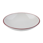 Thumbnail image #1 for Mikasa Hospitality (Lifetime Brands, Inc.) ID Fine 5328097 Deep Plate, 65 oz, 11.8 in, Fine China, Modest Maroon Case of 6