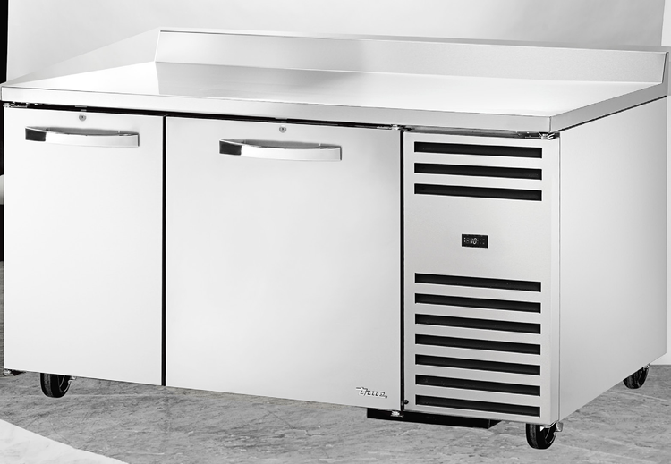Product image #4 for True SPEC SERIES 60-Inch 2-Section Deep Work Top Freezer with Stainless Steel Top and Doors