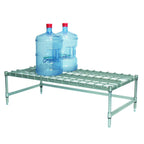 Thumbnail image #1 for Tarrison Products Ltd. TS-DRM1848Z-KIT Dunnage Rack, Channel Shelf with Wire Mat, 48"W x 18"D x 14"H, 1,500 lb Capacity