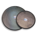 Thumbnail image #1 for Matfer Bourgeat 310409 Round Pizza Pan, Black Steel, Straight-Sided, 15-3/4" Diameter