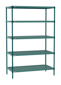 Metro Super Erecta Pro PR-2472K3-74-S5 Stationary Starter Wire Shelving Unit, 72