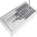 Thumbnail image #2 for IMC/Teddy HDCI Floor Drain Insert, 18-Gauge Type 304 Stainless Steel, Perforated Bottom, Tempering Valve
