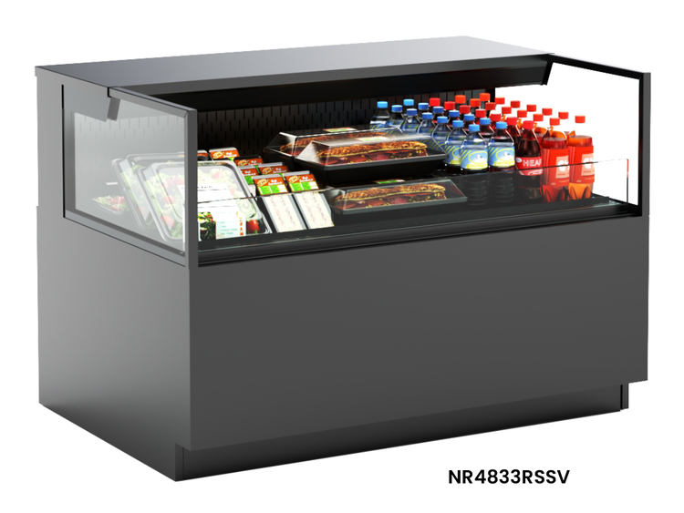 Product image #5 for Reveal® 47-3/4-Inch Freestanding Self-Service Refrigerated Display Case with Self-Contained Refrigeration