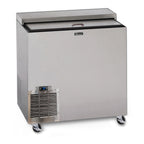 Thumbnail image #1 for Perlick Corporation Quick Ship FR36RT-SS-STK Underbar Glass Froster, 36"W, Stainless Steel, Top Sliding Door, -10°F to 10°F