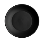 Thumbnail image #1 for Cardinal Reflections Onyx by Santa Anita FP235 11-Inch Round Coupe Rim Stoneware Plate 1 Dozen