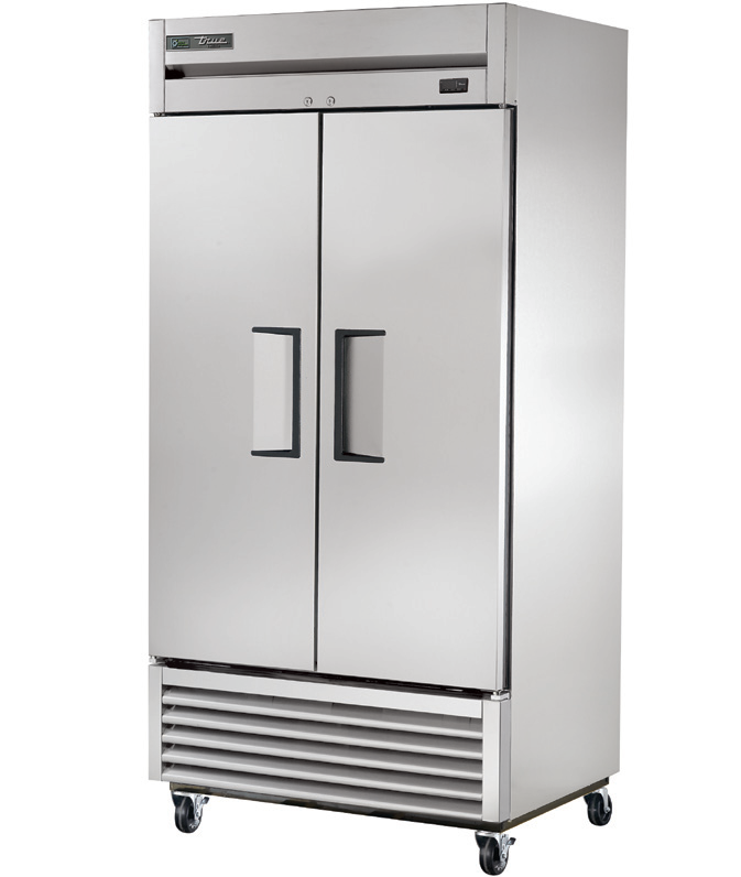 Product image #5 for True Two-Section Reach-In Freezer, -10°F, Stainless Steel Doors, Self-Contained Bottom-Mounted