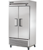 Thumbnail image #5 for True Two-Section Reach-In Freezer, -10°F, Stainless Steel Doors, Self-Contained Bottom-Mounted