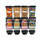 Thumbnail image #1 for Server Products SlimLine 89267 Dry Food & Candy Dispenser, 4-Hopper, Wall-Mount, Clear 1.4 L Hoppers