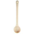 Thumbnail image #1 for TableCraft Products 10649 3 oz Perforated Polycarbonate Portion Serving Spoon, Beige, Long Handle with Capacity Markings Case of 12