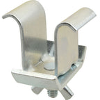 Thumbnail image #1 for AllPoints Foodservice Parts & Supplies Metro 1263902 Zinc-Plated Shelving S Hook, 2"L x 1-3/8"W x 1"D