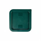 Thumbnail image #1 for Libertyware SFCC-S Storage Container Cover, 7-1/4 in, Fits 2 & 4 qt Square Containers, Green Case of 60