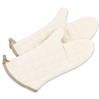 Thumbnail image #1 for Alegacy Foodservice Products FRM17 Flame-Retardant 100% Cotton Grill/Oven Mitt Pair, 17" Case of 72 Pair