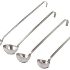 Thumbnail image #2 for JB Prince U540 C 4 oz Stainless Steel Ladle, 13 1/2 in Overall Length, One-Piece Construction