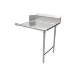 Thumbnail image #1 for ATSMFG MET MET-CDT-36R ATS MFG Clean Dishtable, Straight, Left-to-Right, 36"W x 30"D, 16-Gauge 304 Stainless Steel, 9"H Backsplash