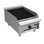 Thumbnail image #1 for Venancio USA Prime PCB18G-CT 18" Gas Countertop Radiant Charbroiler with Cast Iron Grates, Manual Control
