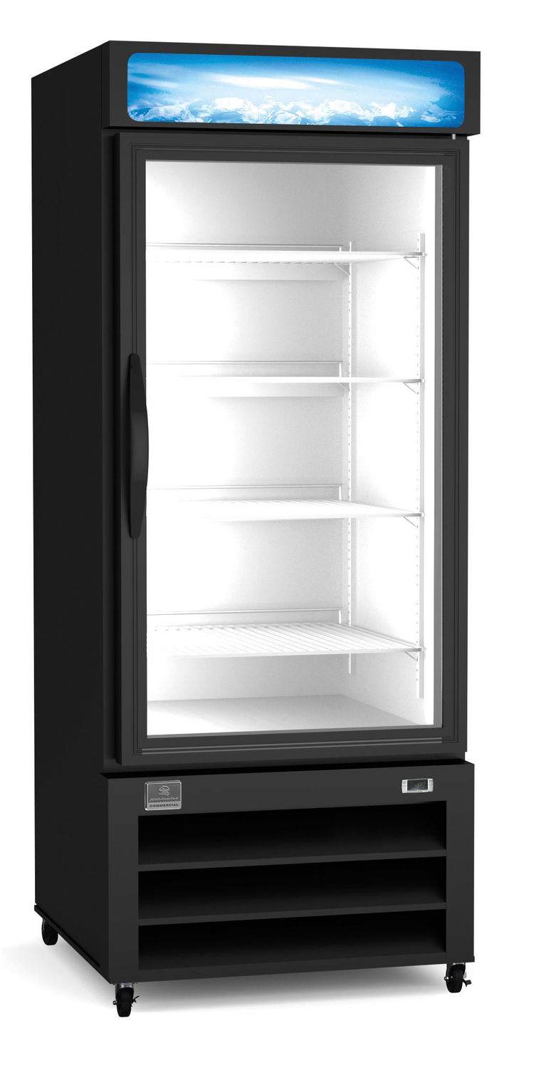 Product image #5 for Kelvinator Commercial 25-Inch Wide One-Section Glass Door Refrigerated Merchandiser, 12 Cu. Ft.