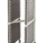 Thumbnail image #1 for Cambro UZR1826FP35480 Full-Size Mobile Shelving Rack, 350 lb Capacity, 1-1/2" Rail Spacing