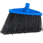 Thumbnail image #1 for AllPoints Foodservice Parts & Supplies 1591108 Blue Lobby Broom Head, 12-1/4"W, Angled Bristles