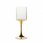 Thumbnail image #1 for Kadra Kitchenware Vikko Decor VD-12-HG Wine Glass, 12 oz., Gold Harp Case of 24