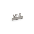 Thumbnail image #1 for American Metalcraft MSSM15 Mini Stainless Steel Milk Sign Case of 144