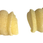 Thumbnail image #1 for Arcobaleno Pasta Equipment AEX18 & AEX20#262B Pasta Extruder Die, 19 mm, Bumbola, Bronze