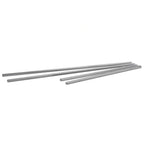 Thumbnail image #1 for JB Prince B682 A Stainless Steel Caramel Ruler Set, 4-Piece, 20 and 31 in Lengths