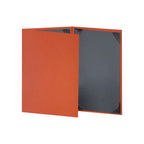 Thumbnail image #1 for Risch Rio RIO-3V 5.5X8.5 Hardback Vinyl 3-View Fold-Out Menu Cover, Reptilian Pattern, 5-1/2" x 8-1/2" Case of 25