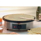 Thumbnail image #1 for JB Prince P393 Single Crepe Maker, 13-3/4" Cast-Iron Cooking Surface, Thermostatically Controlled to 450°F
