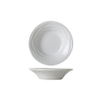 Thumbnail image #1 for Tuxton China Sandbar GDP-065 Round Porcelain Fruit Dish, 4-3/8 oz. Case of 2 Dozen