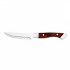 Thumbnail image #1 for Steelite International Walco, Delrin WL670528 Steak Knife, 10.25", 4" Stainless Steel Blade, Wood Handle, Stamped Pack of 1 Dozen