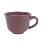 Thumbnail image #1 for CAC China Tango TG-1-PLM Porcelain Coffee Cup, 7-1/2 oz, Plum, Embossed Case of 3 Dozen