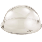Thumbnail image #1 for TableCraft Products PC2 Round Clear Polycarbonate Dome Tray Cover, 19" Diameter x 10" Height, Dishwasher Safe