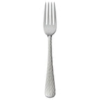 Thumbnail image #1 for Libbey Medium Weight Aspire 794 030 Utility/Dessert Fork, 7-1/8", Hammered Mirror Finish Handle, 18/0 Stainless Steel