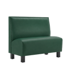 Thumbnail image #1 for ATSMFG ATS AT&S-AS-K36-P GR7 Kevin Standard Booth, single, 48" long x 36" high, Plain back, removable sinuous spring seat with connecting links