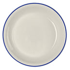 Thumbnail image #1 for Steelite International HL Ivory HL30763929 9-Inch Round China Coupe Plate, Empire Blue Line Case of 2 Dozen
