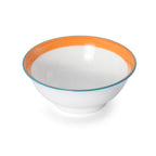 Thumbnail image #2 for Mikasa Hospitality Sunday Brunch 5260147 Coupe Pasta Bowl, Orange Porcelain, 5.25 in, 9.3 oz Case of 36