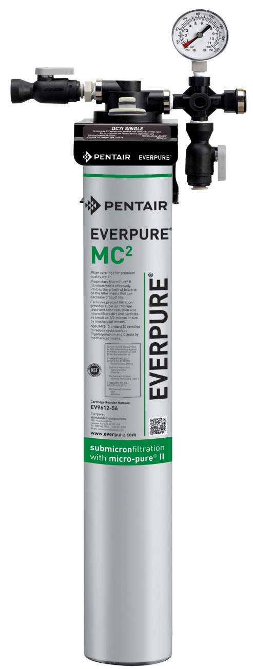 Product image #4 for Everpure QC7I Single MC² Water Filtration System, 0.2 Micron, 1.67 GPM, 9,000 Gallon Capacity