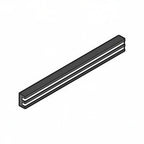 Thumbnail image #1 for Alfa International VMKH-24 Magnetic Knife Rack, 24", Black Plastic Base