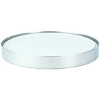 Thumbnail image #1 for G.E.T. Frilich Unison 6240020 . . Round Cold Food Display Set, 12" Diameter, China Plate, Cooling Pack, Insulated Basin & Stainless Steel Base