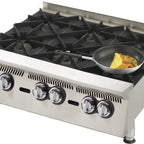 Thumbnail image #6 for Star (Middleby) Ultra-Max 806HA 36-Inch Countertop Gas Hot Plate, 6 Burners, Stainless Steel, Manual Controls