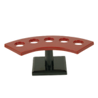 Thumbnail image #1 for Thunder Group 30 Plastic Sushi Roll Rack, 5-Roll Capacity, Footed Base Case of 40