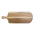 Thumbnail image #1 for International Tableware Accessories WD-186 Acacia Wood Rectangular Serving Board with Handle, Double-Sided, 18-3/4" x 6-7/8"