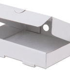 Thumbnail image #1 for JB Prince R976 Mini Pizza Box, 3-1/2" Square, Cardboard, White