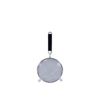 Thumbnail image #1 for Thunder Group SLSTN5106PB 6" Single Fine Mesh Stainless Steel Strainer with Black Plastic Handle Case of 48