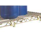 Thumbnail image #1 for SPG International Iss SH2Y Gold Epoxy-Coated Shelving S-Hook with Antimicrobial Finish
