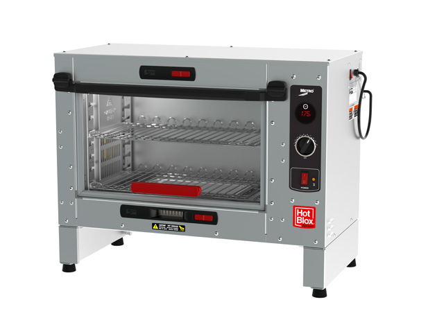 Product image #6 for Metro HotBlox Xpress S6 Countertop Quick-Pick Holding Cabinet with Clear Flip Doors