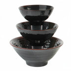 Thumbnail image #1 for Thunder Group Tenmoku 5705TM Melamine Rice Bowl, 11 oz, 4-3/4" Diameter Case of 5 Dozen