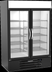 Thumbnail image #5 for Beverage-Air MarketMax 2-Section Glass Door Reach-In Refrigerator Merchandiser, Black, Bottom-Mount, 46.15 Cu. Ft.